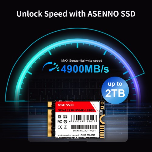 ASENNO G43 NVMe SSD Solid State Drive